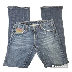 Citizens Of Humanity Denim Jeans Bootcut Mid Rise Size 26 #068 Stretch Y2K